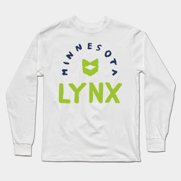 Minnesota Lyyyynx 02 Long Sleeve T-Shirt by Very Simple Graph